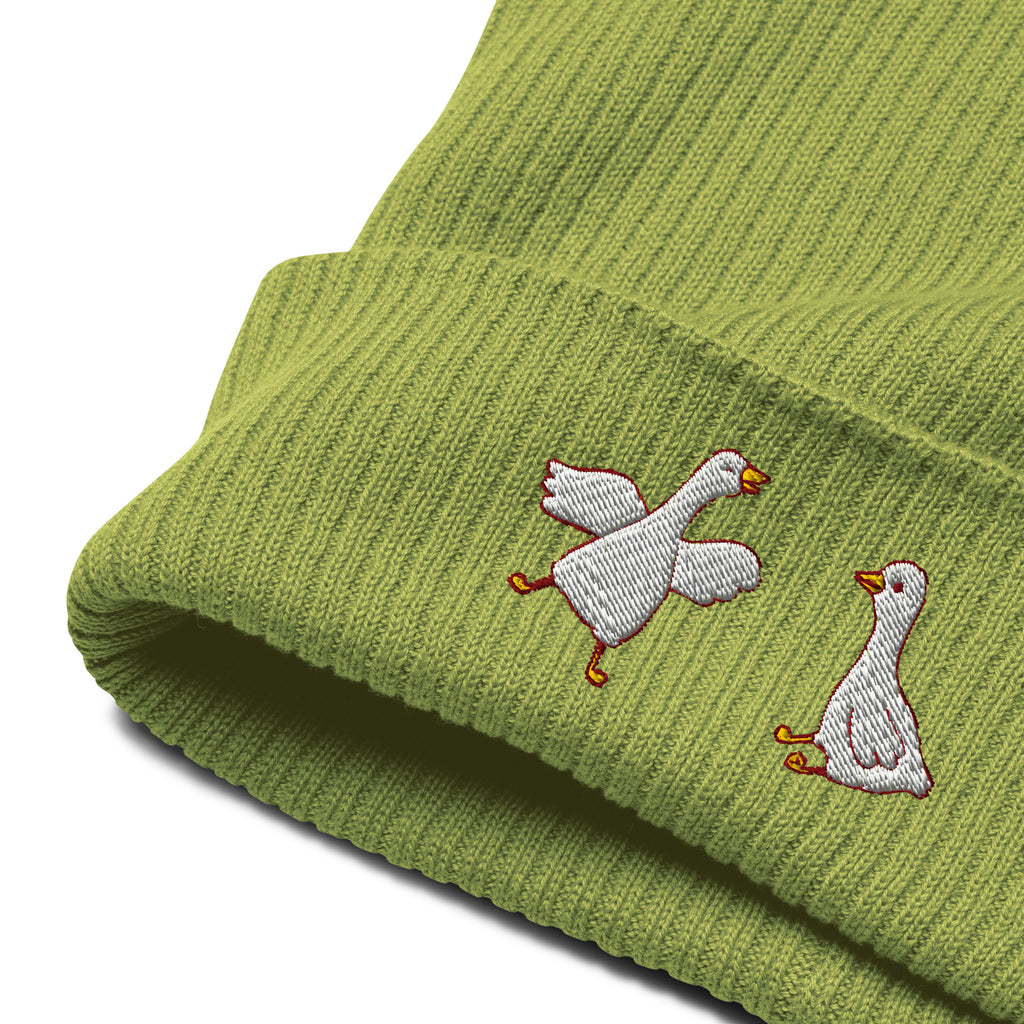The Creek Geese Organic Cotton Beanie
