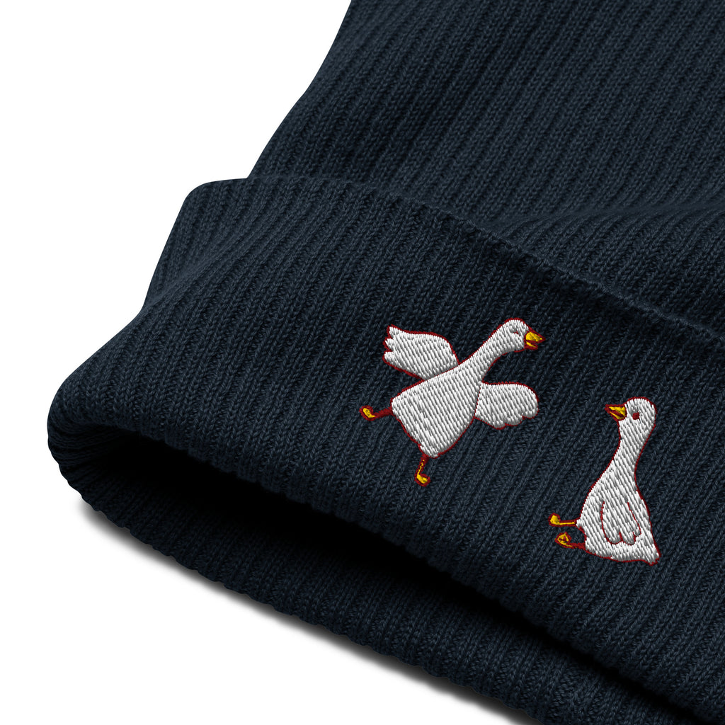 The Creek Geese Organic Cotton Beanie
